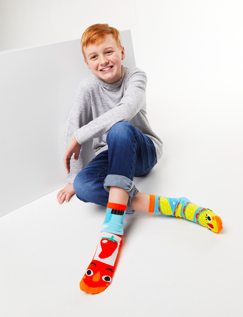 Taco & Hot Sauce Socks