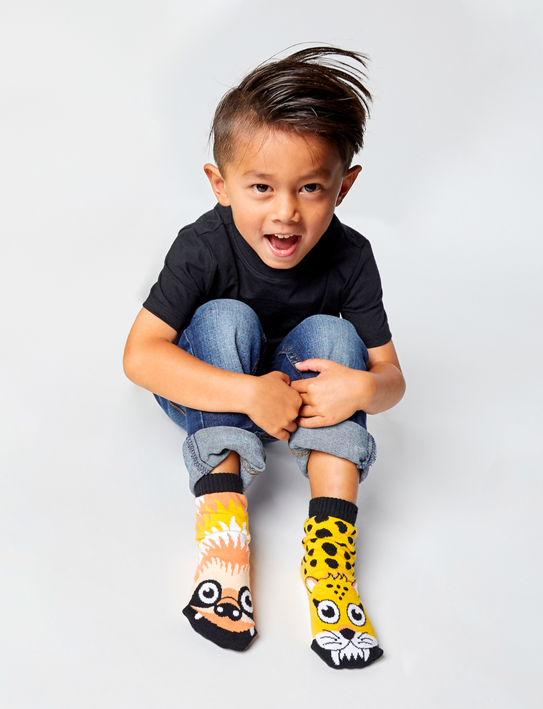 Sloth & Cheetah Socks