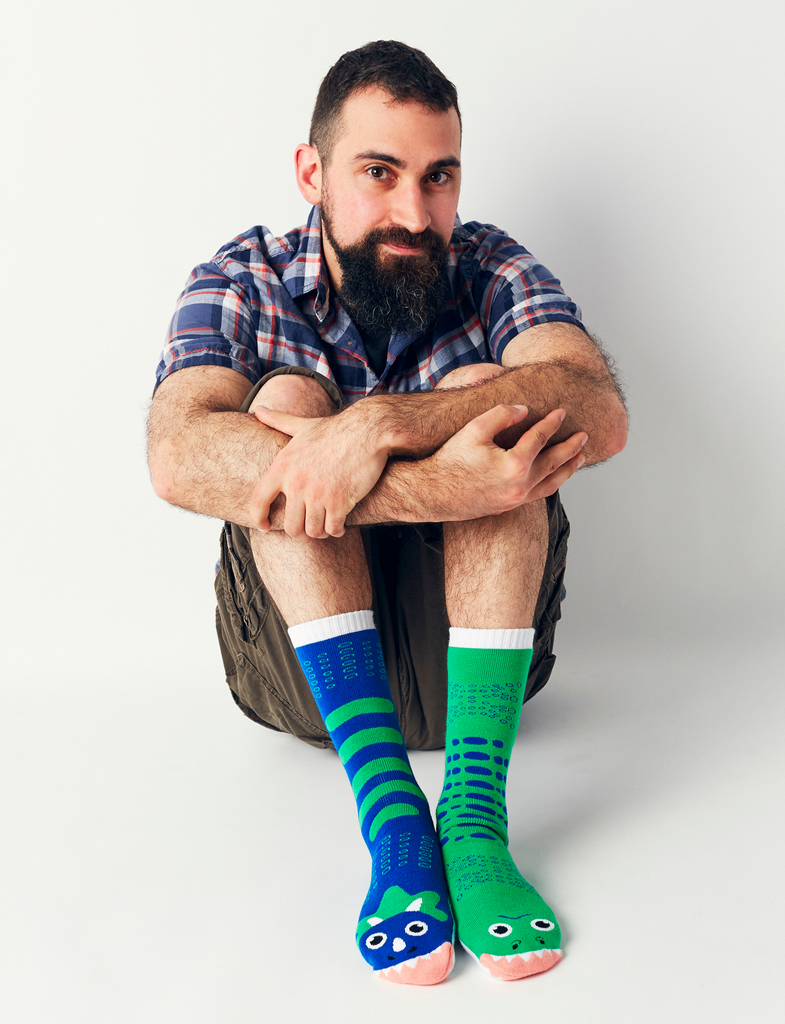 T-Rex & Triceratops Socks