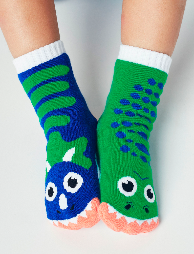 T-Rex & Triceratops Socks