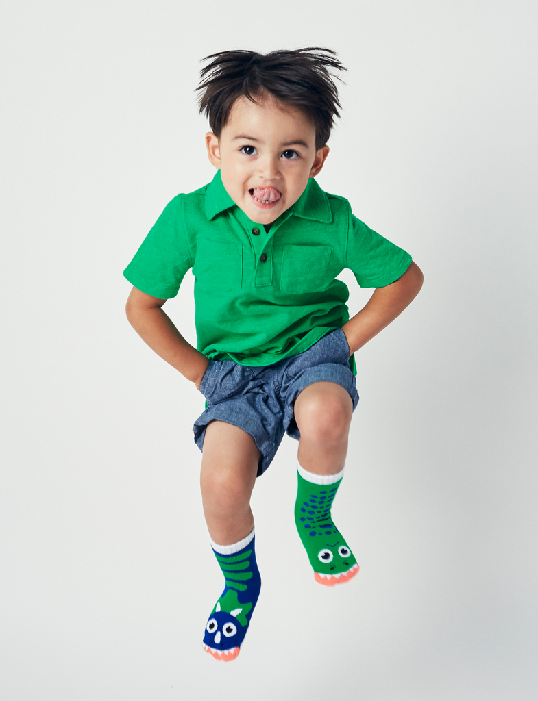 T-Rex & Triceratops Socks