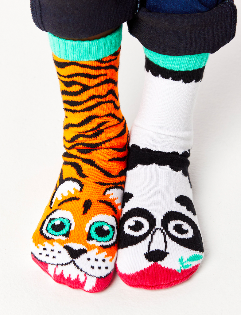 Tiger & Panda Socks