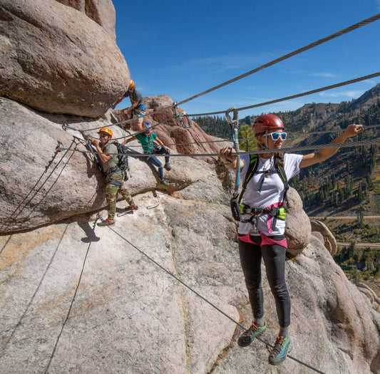 Alpenglow Expeditions - Private 3-Hour Via Ferrata Tour for 4 People ($956 VALUE)