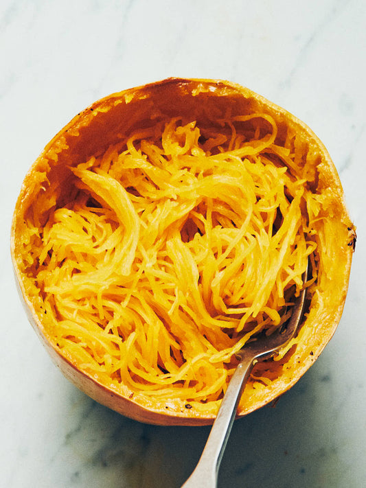 December Harvest:  Spaghetti squash